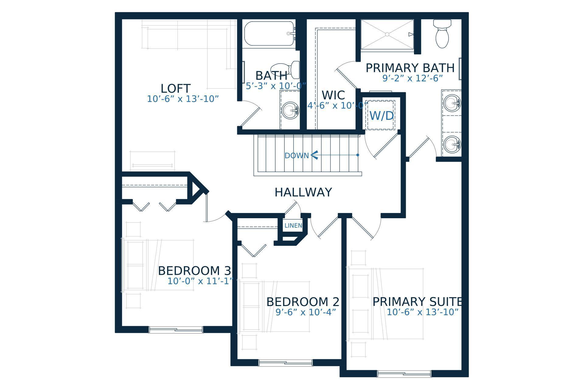 Lower Level - rendering for illustrative purposes
