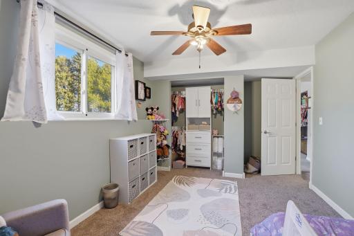 Another nice sized closet with built-in organizer and drawers.