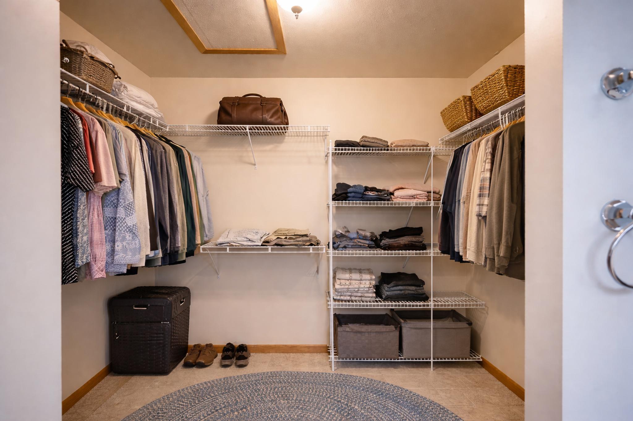 Primary Walk in Closet