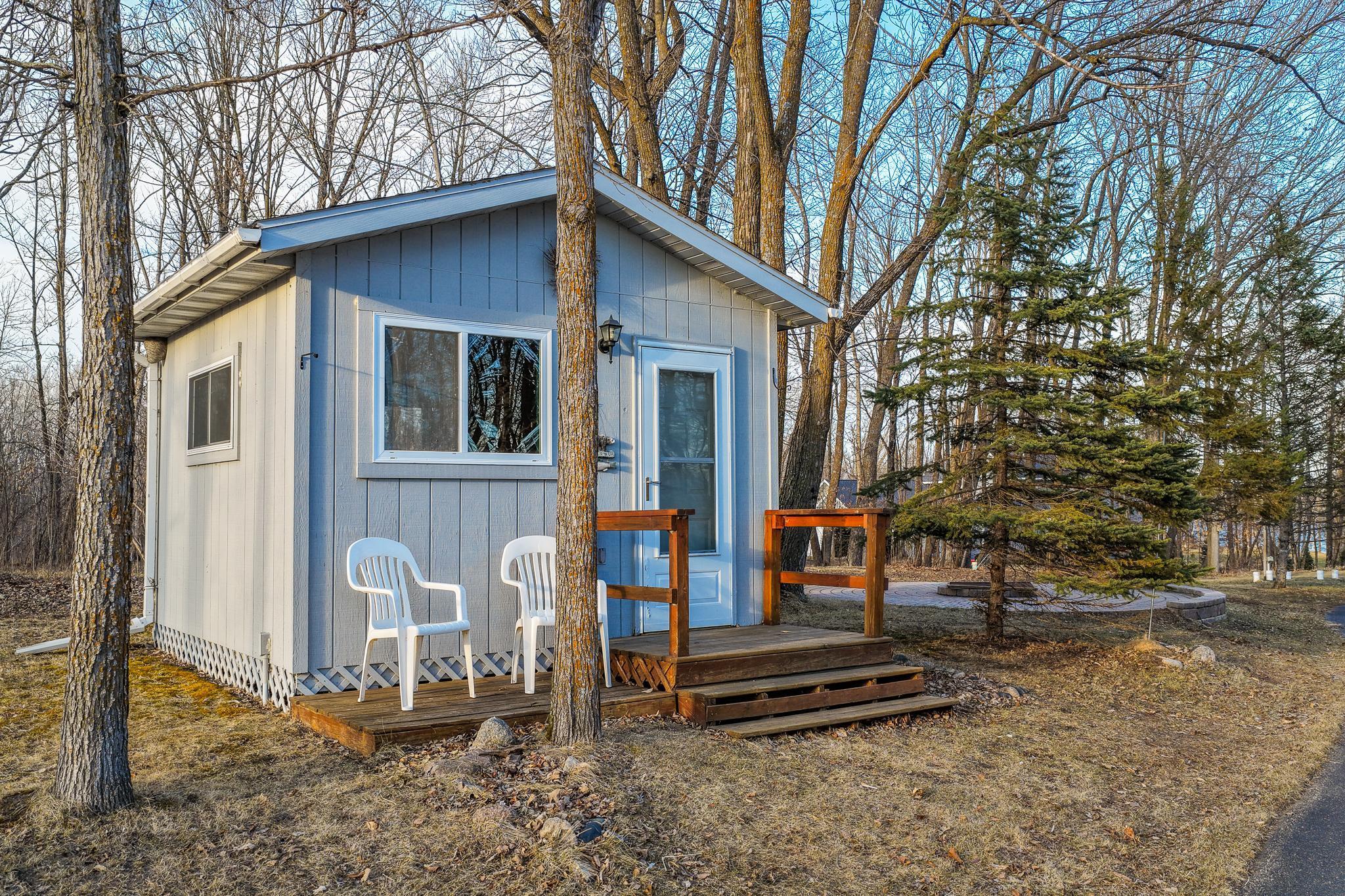 Adorable bunkhouse is great for housing additional guests