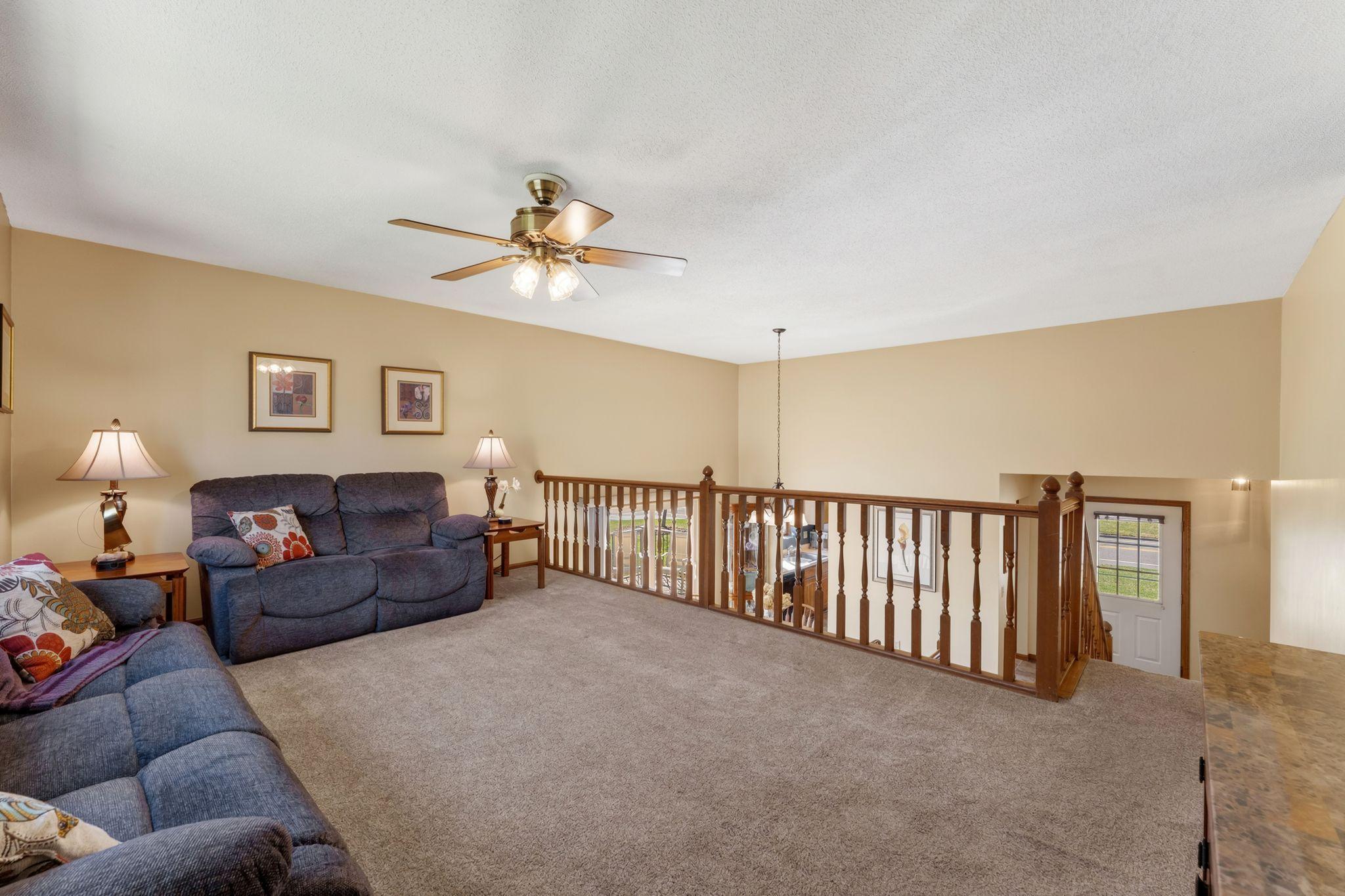 The living room, where moments drift gently from room to room