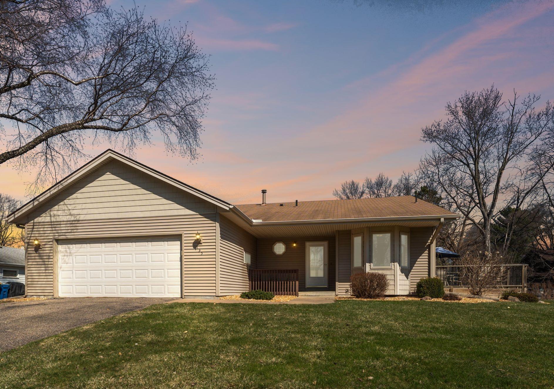 Twilight views of the Garden House