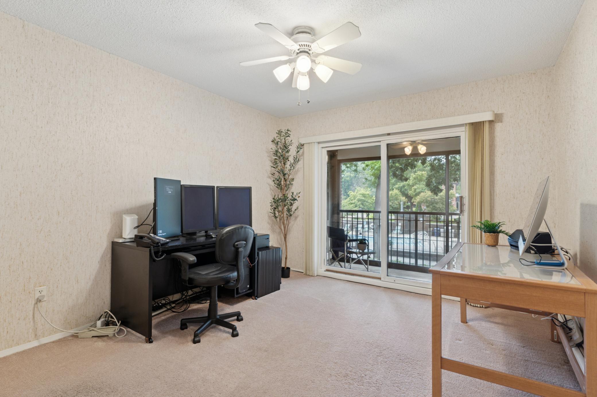 2nd bedroom has direct access to the screened porch