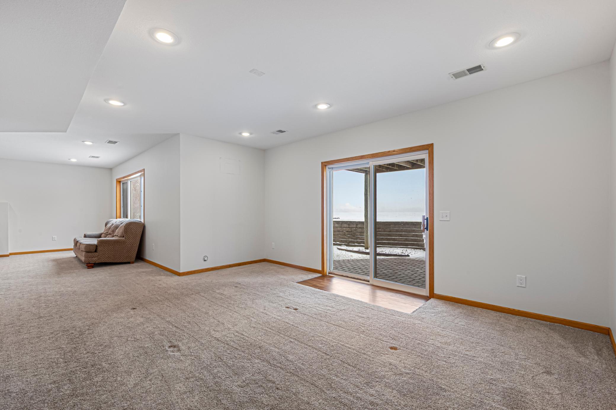 Lower Level Rec Room.