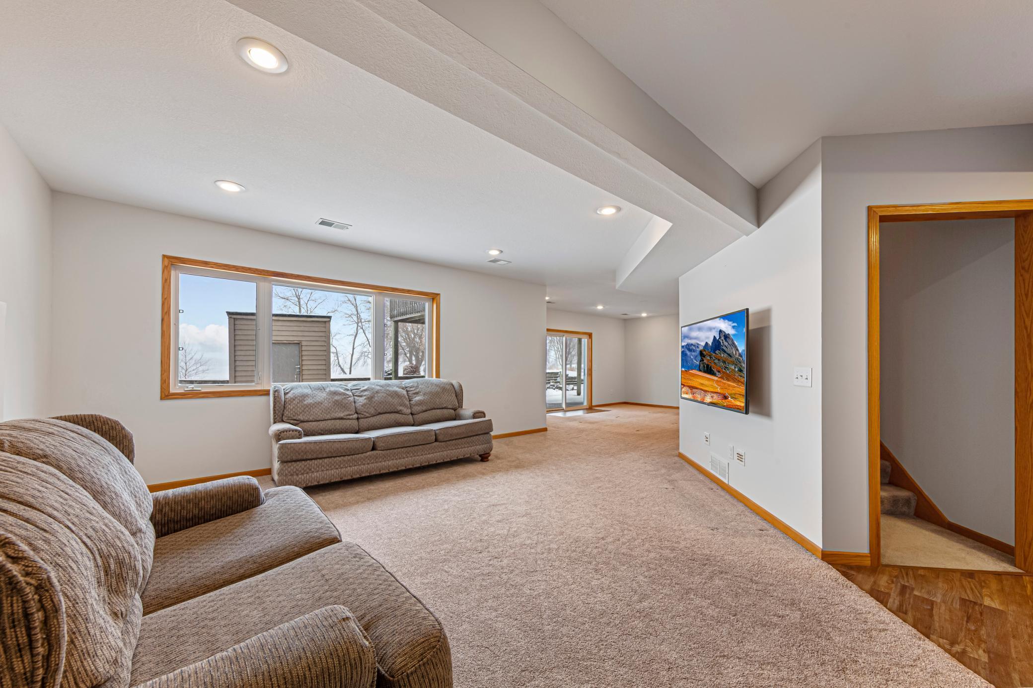 Lower Level Family Room.