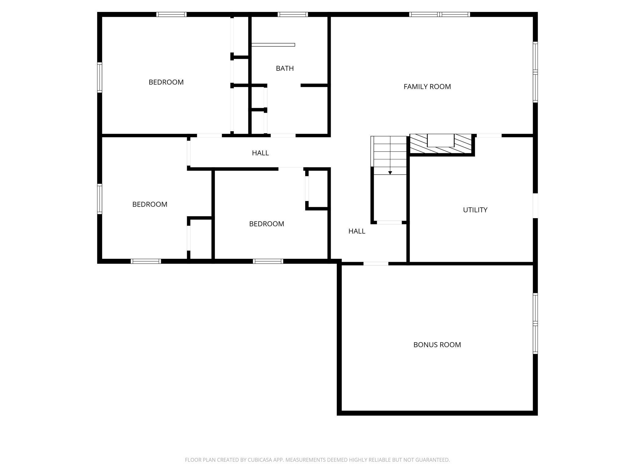 Basement floorplan