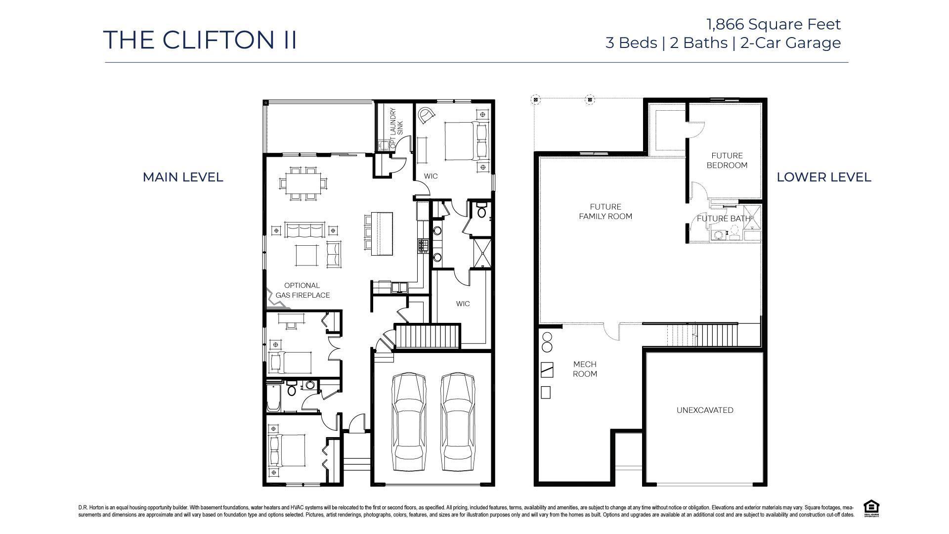 The Clifton II by DR Horton.