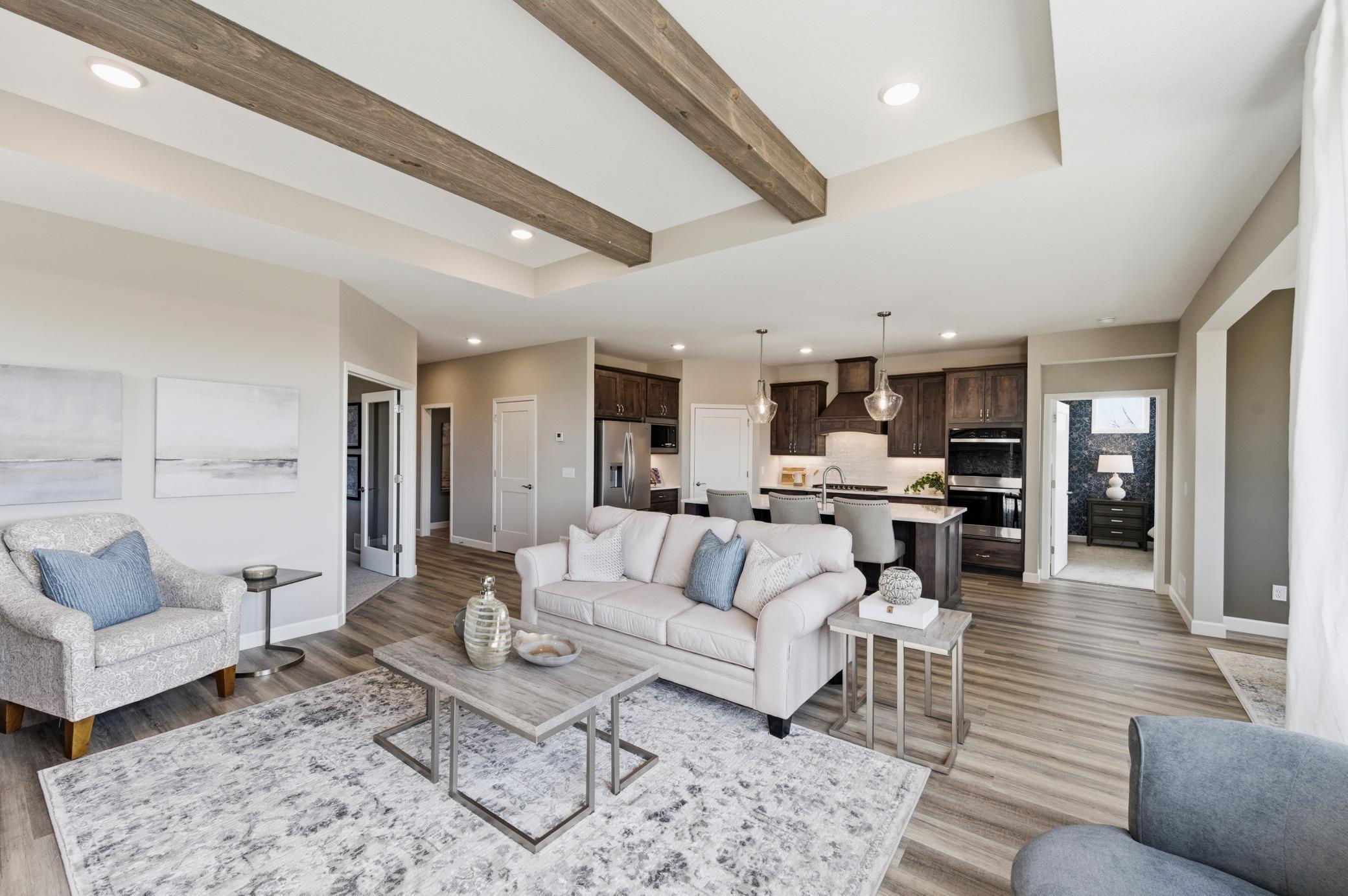 Living Room - The Edgewater at 916 Kepler Ave NE - *Photo from a previously completed Edgewater - finishes and selections will vary.