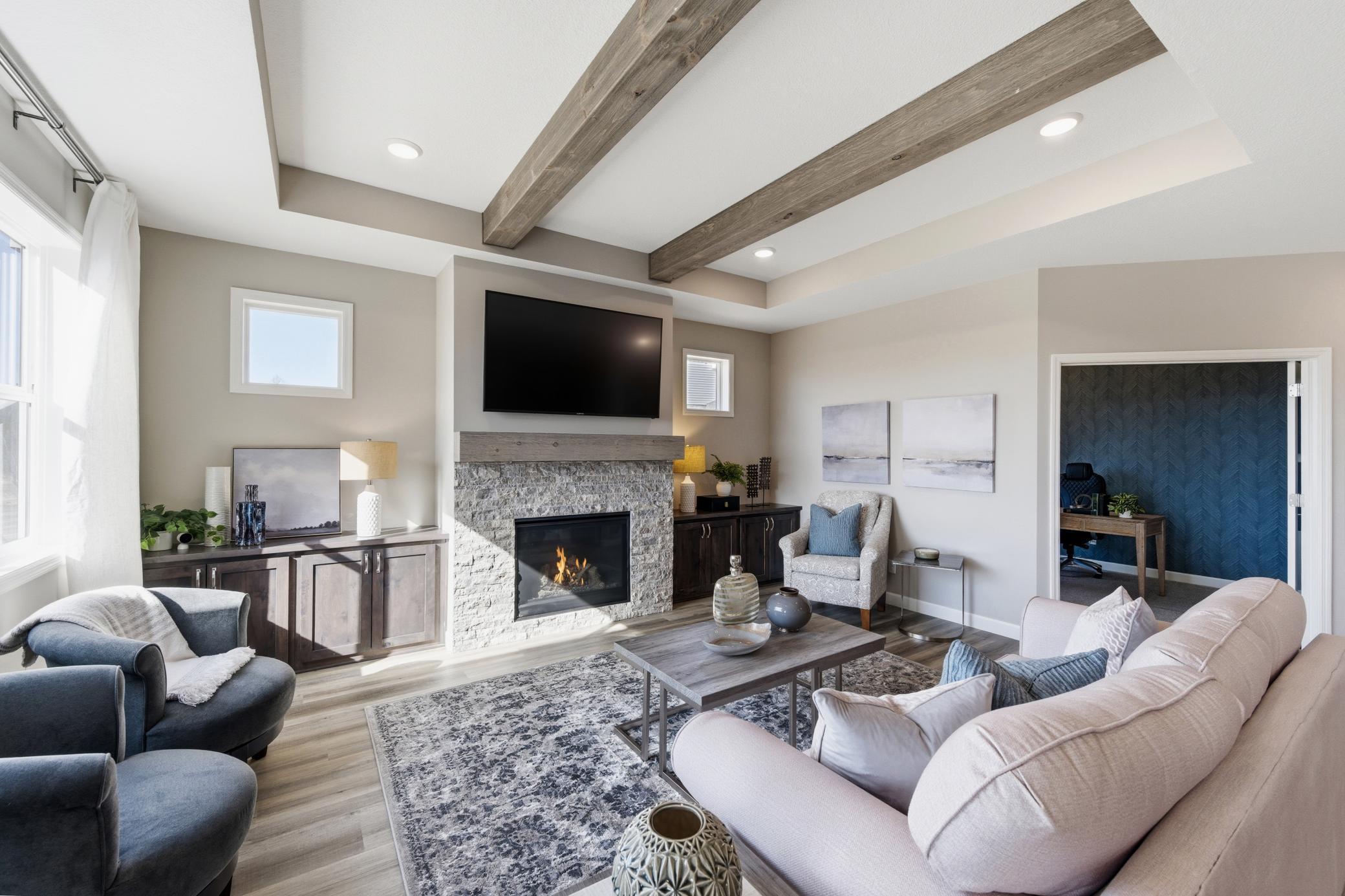 Living Room - The Edgewater at 916 Kepler Ave NE - *Photo from a previously completed Edgewater - finishes and selections will vary.
