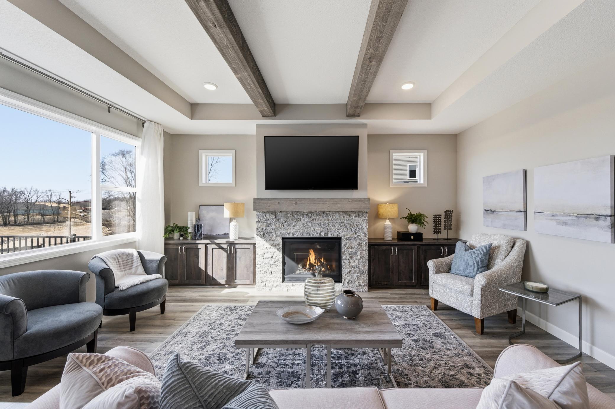 Living Room - The Edgewater at 916 Kepler Ave NE - *Photo from a previously completed Edgewater - finishes and selections will vary.