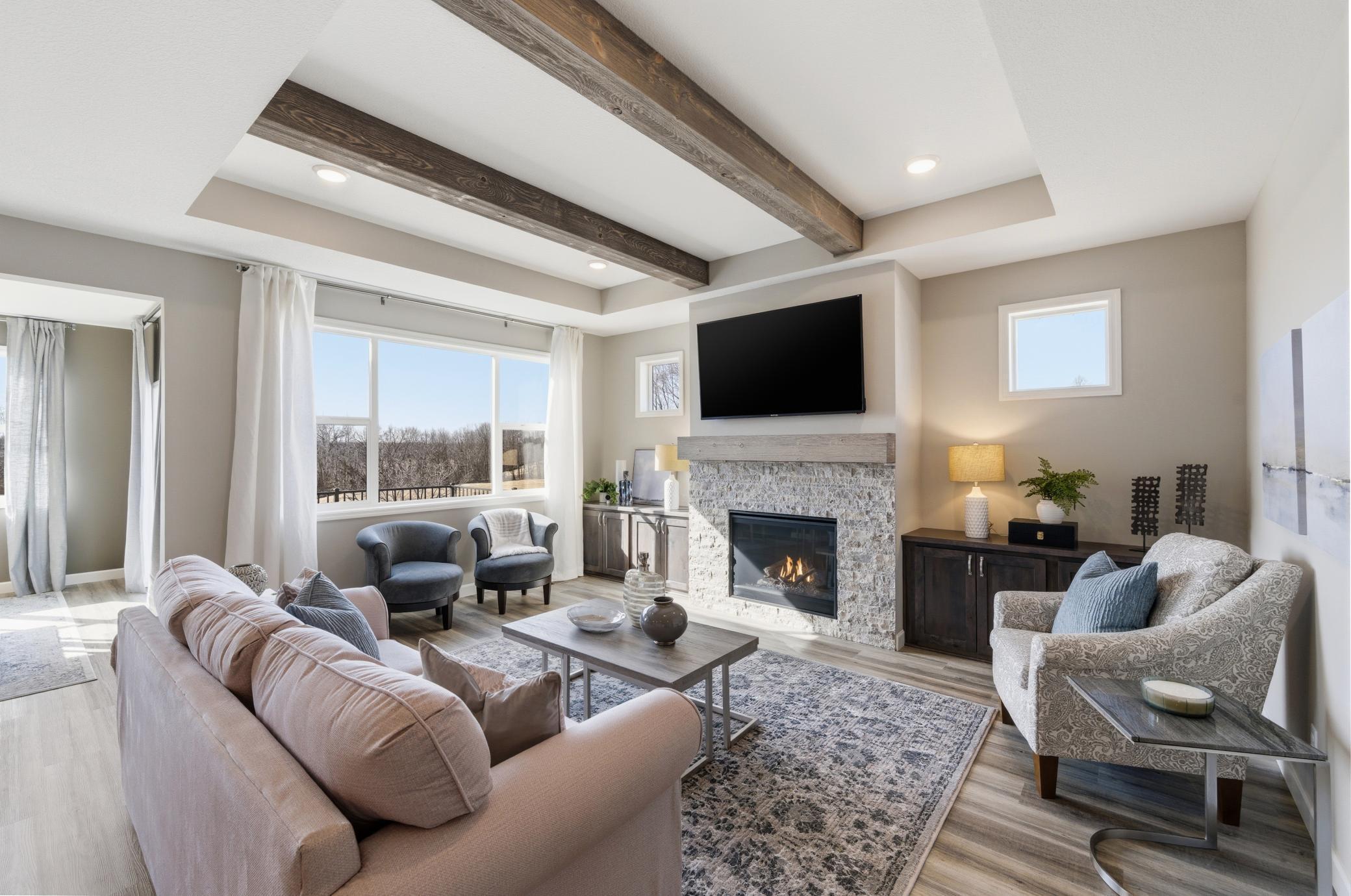 Living Room - The Edgewater at 916 Kepler Ave NE - *Photo from a previously completed Edgewater - finishes and selections will vary.