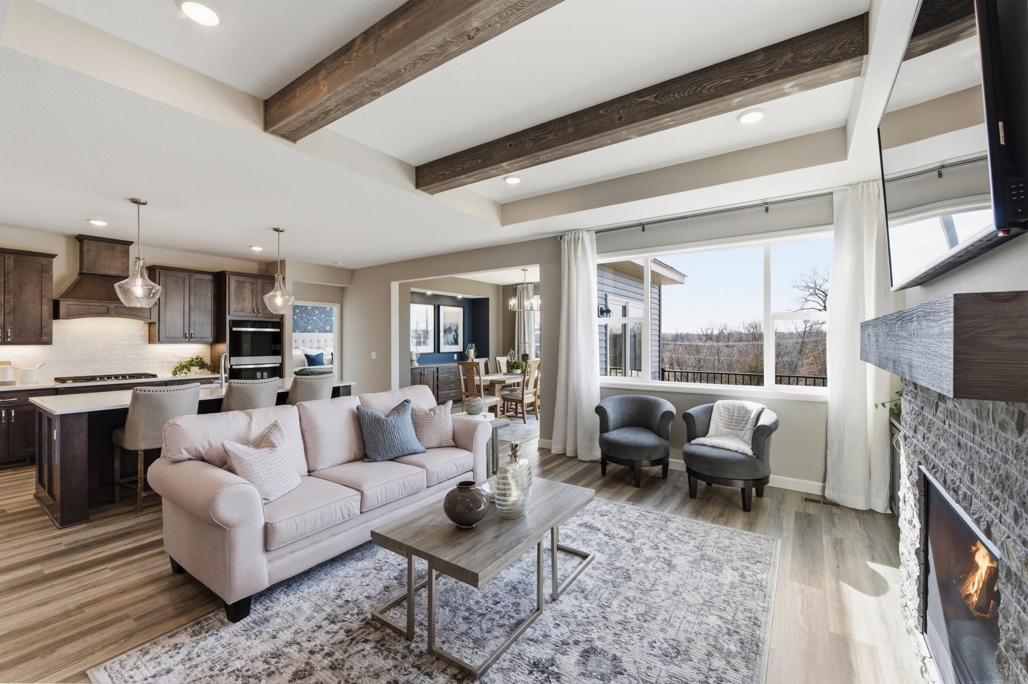 Living Room - The Edgewater at 916 Kepler Ave NE - *Photo from a previously completed Edgewater - finishes and selections will vary.