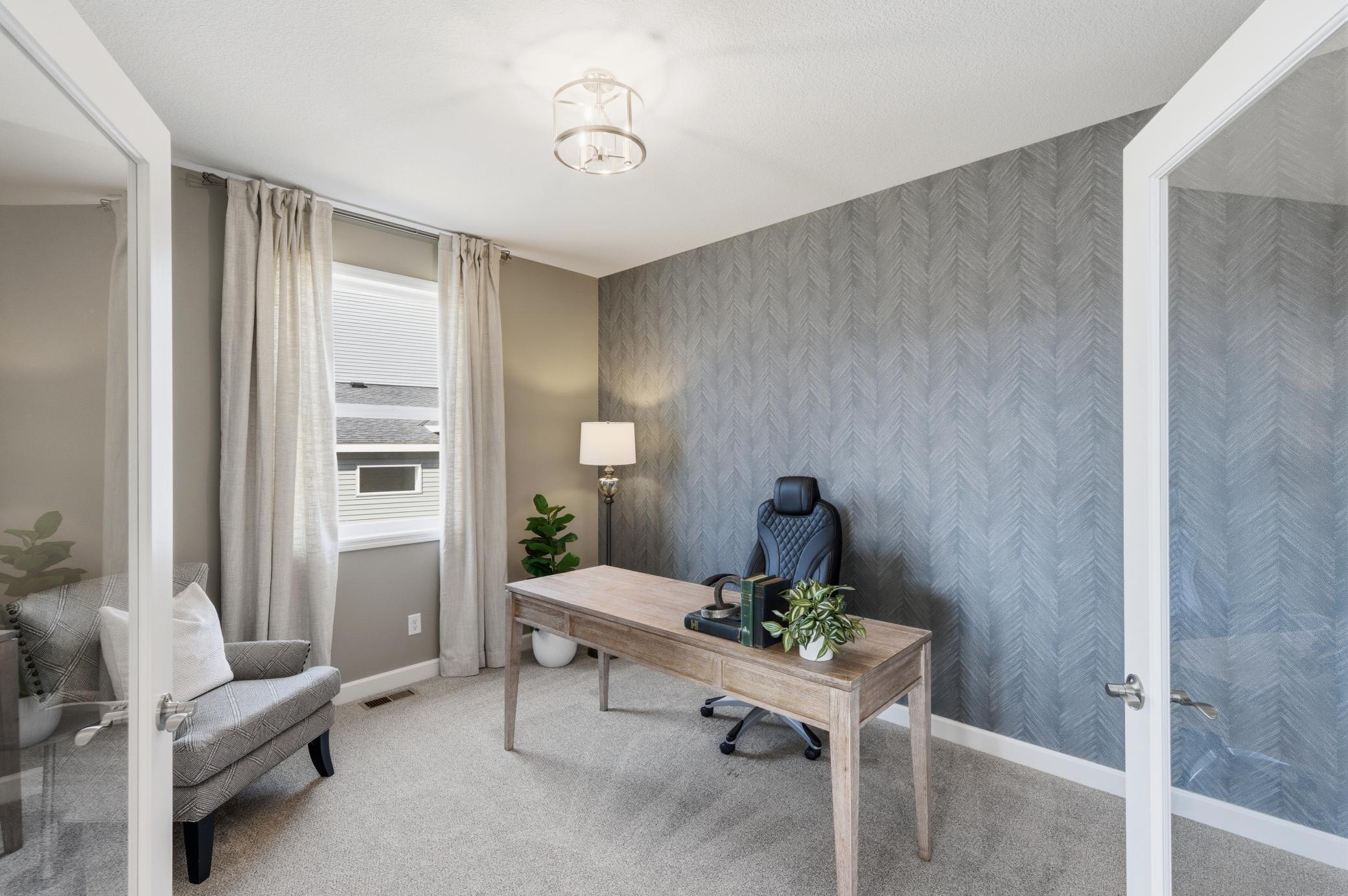 Main Level Office - The Edgewater at 916 Kepler Ave NE - *Photo from a previously completed Edgewater - finishes and selections will vary.