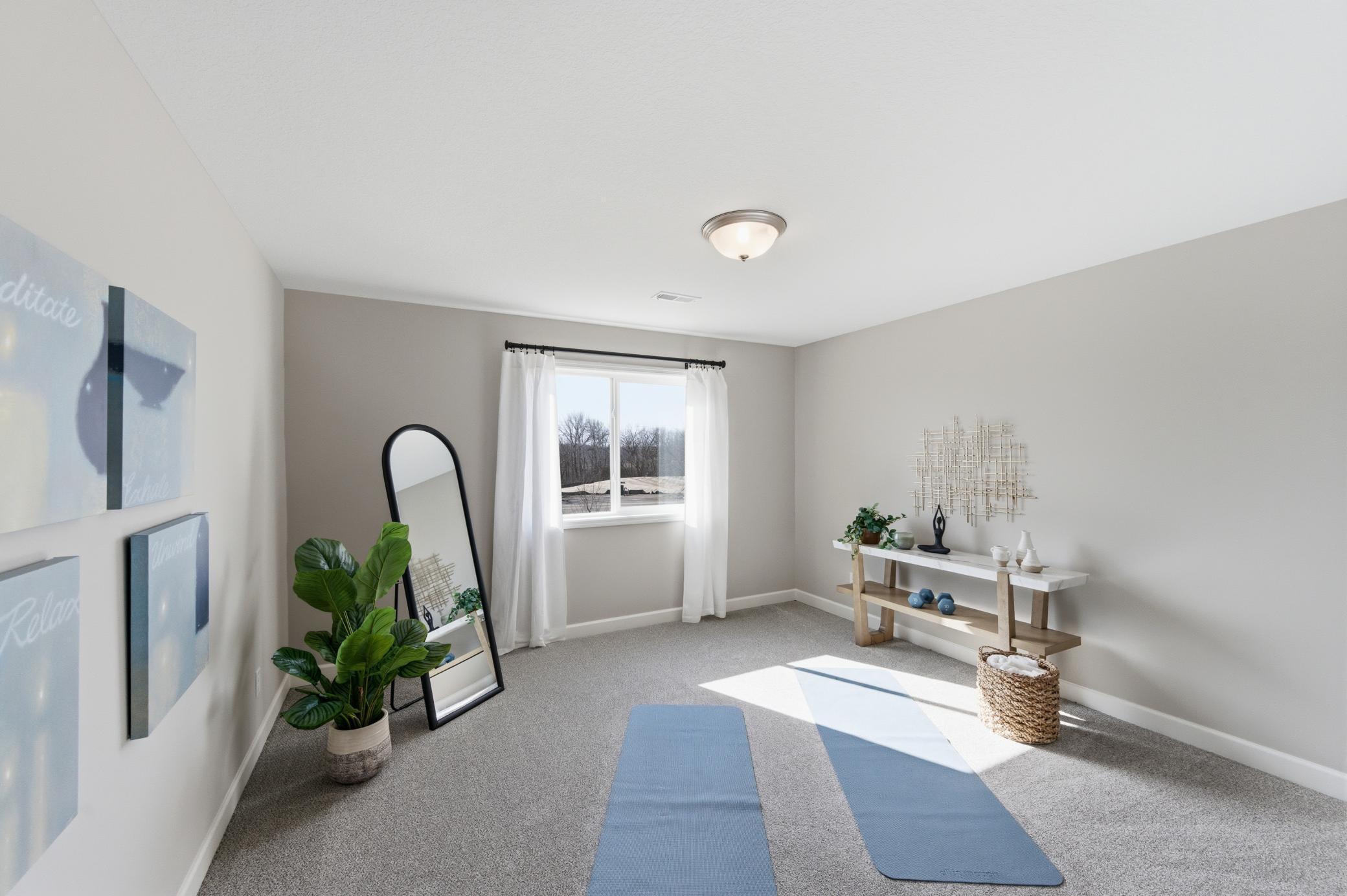 Basement Bedroom 4 - The Edgewater at 916 Kepler Ave NE - *Photo from a previously completed Edgewater - finishes and selections will vary.