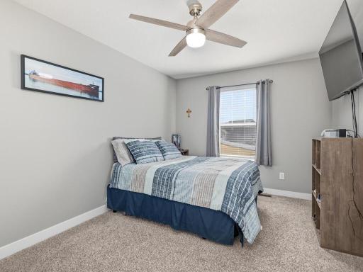 3rd of 4 upper level bedrooms. Nice and roomy