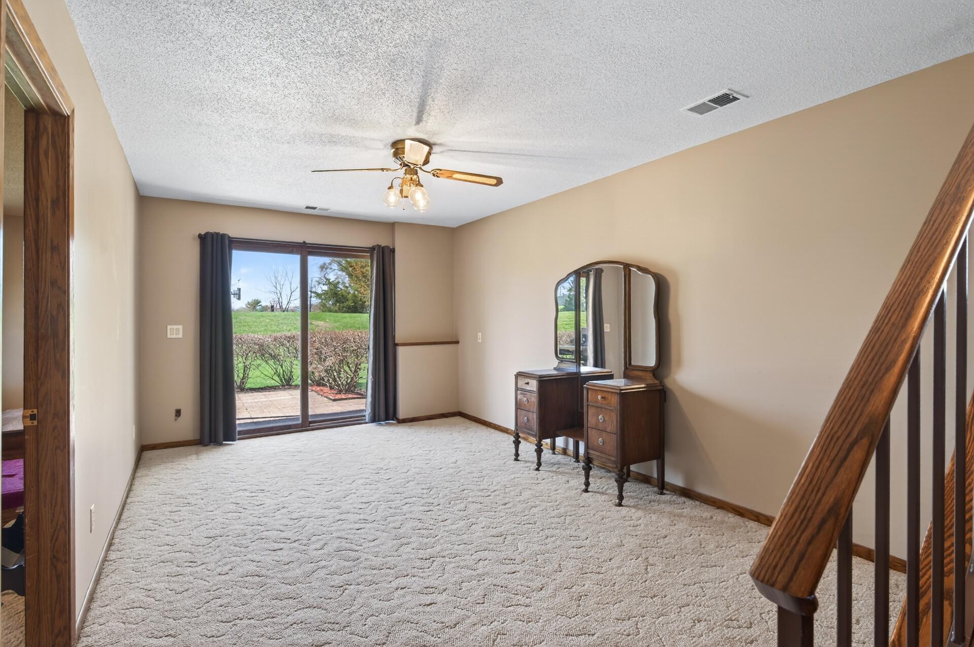 Lower level walks-out to your private patio, grill and yard.