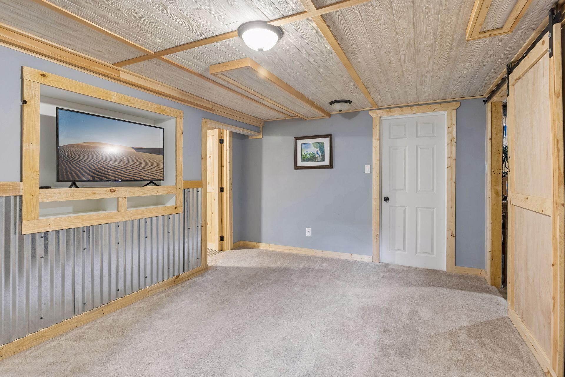 Lower level family room