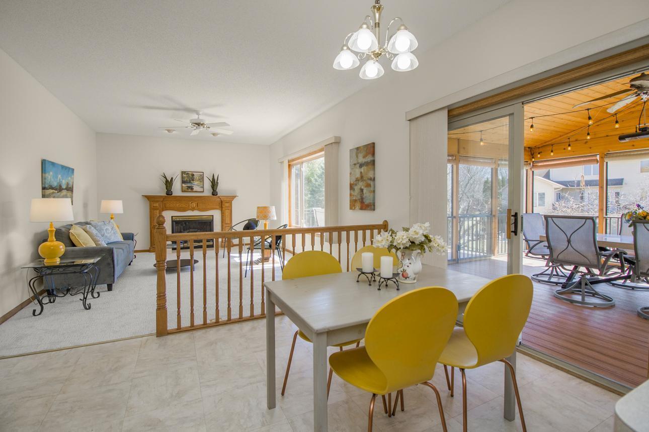 Main living space is oriented to the south-facing rear of property for maximum sunlight