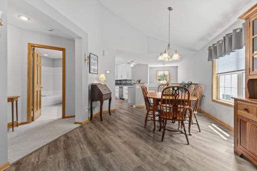 The newer LVP flooring is timeless, easy to maintain and will last for years!