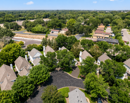 Perfectly positioned and surrounded by established trees and landscaping.