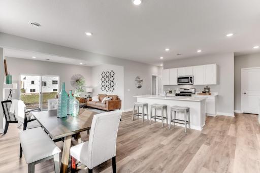 Walk into this alluring view of the Kitchen...
