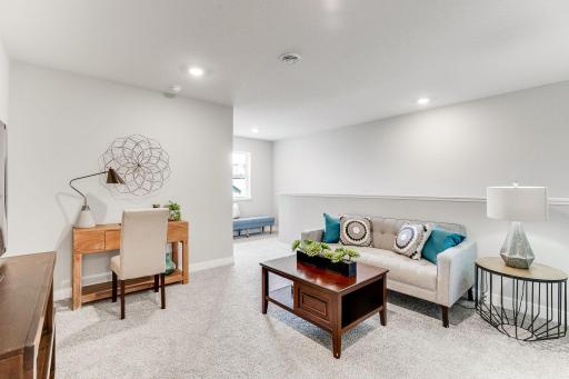 Another view of the Upper-level loft area...