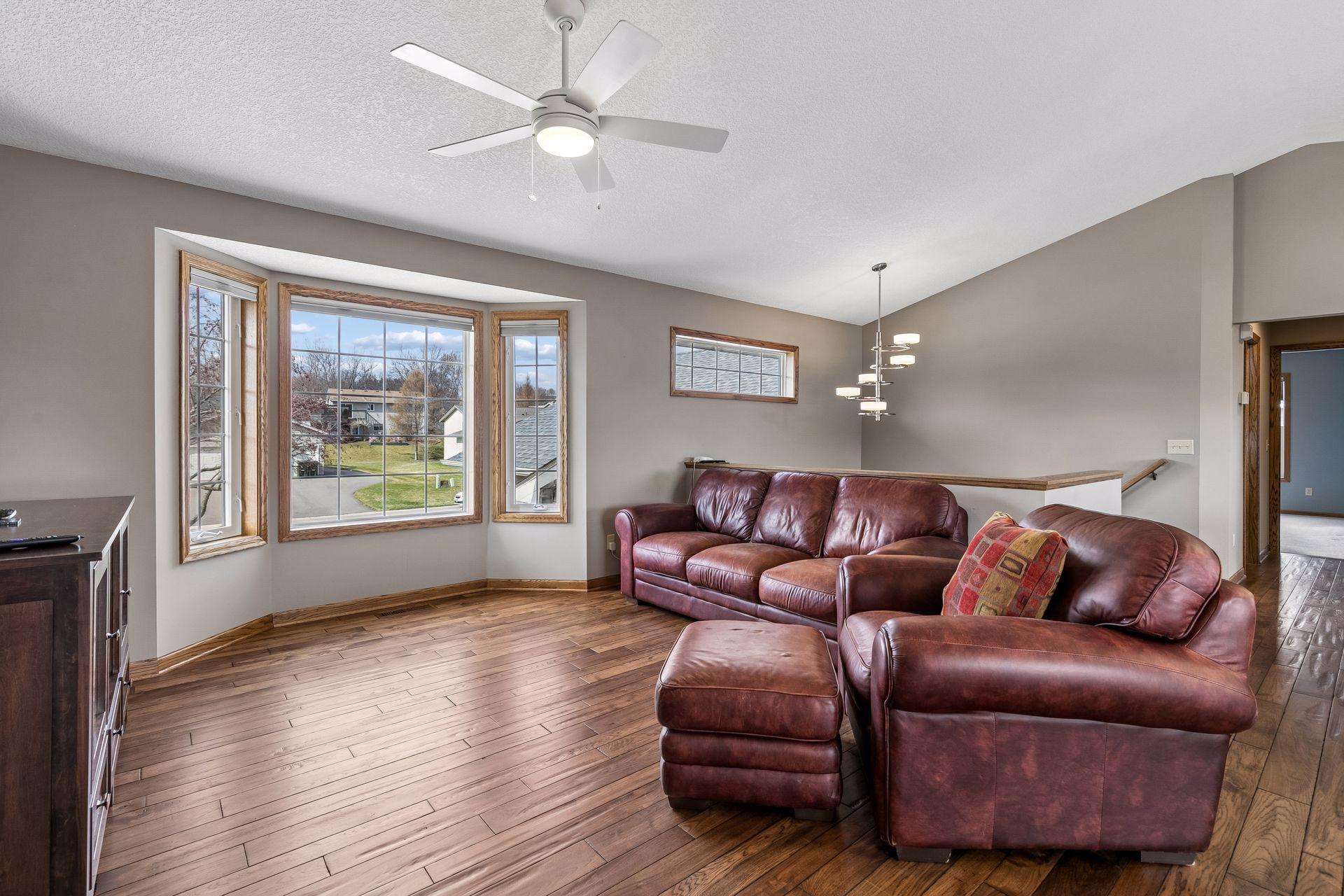 You'll love the vaulted ceilings!