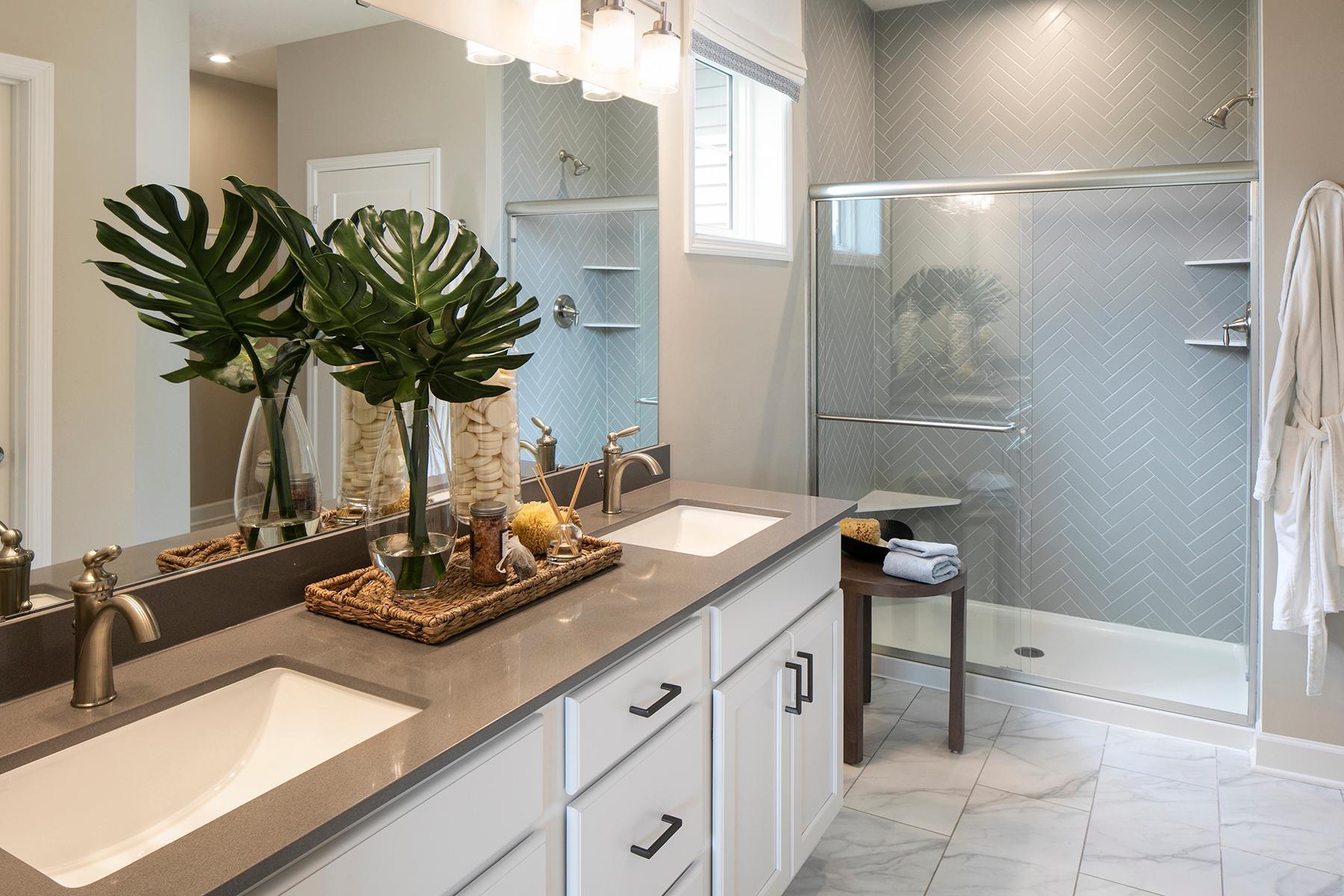 Owner's bath representational photo.