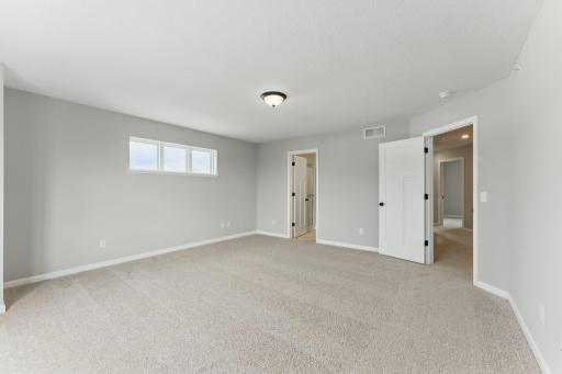 Large Owner Bedroom for Oversized Furniture