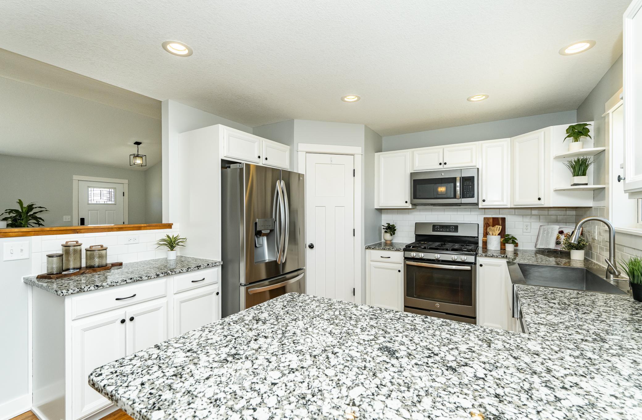 Granite countertops