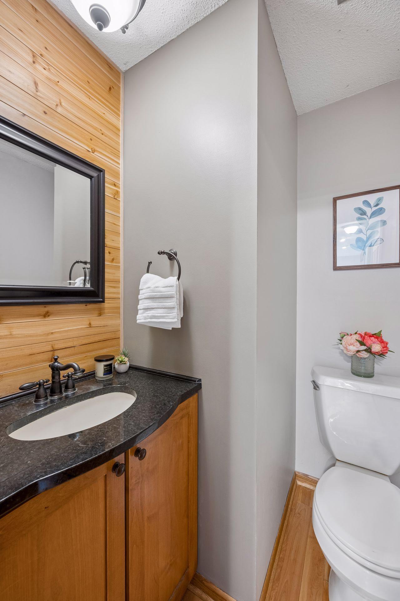 Main floor powder room