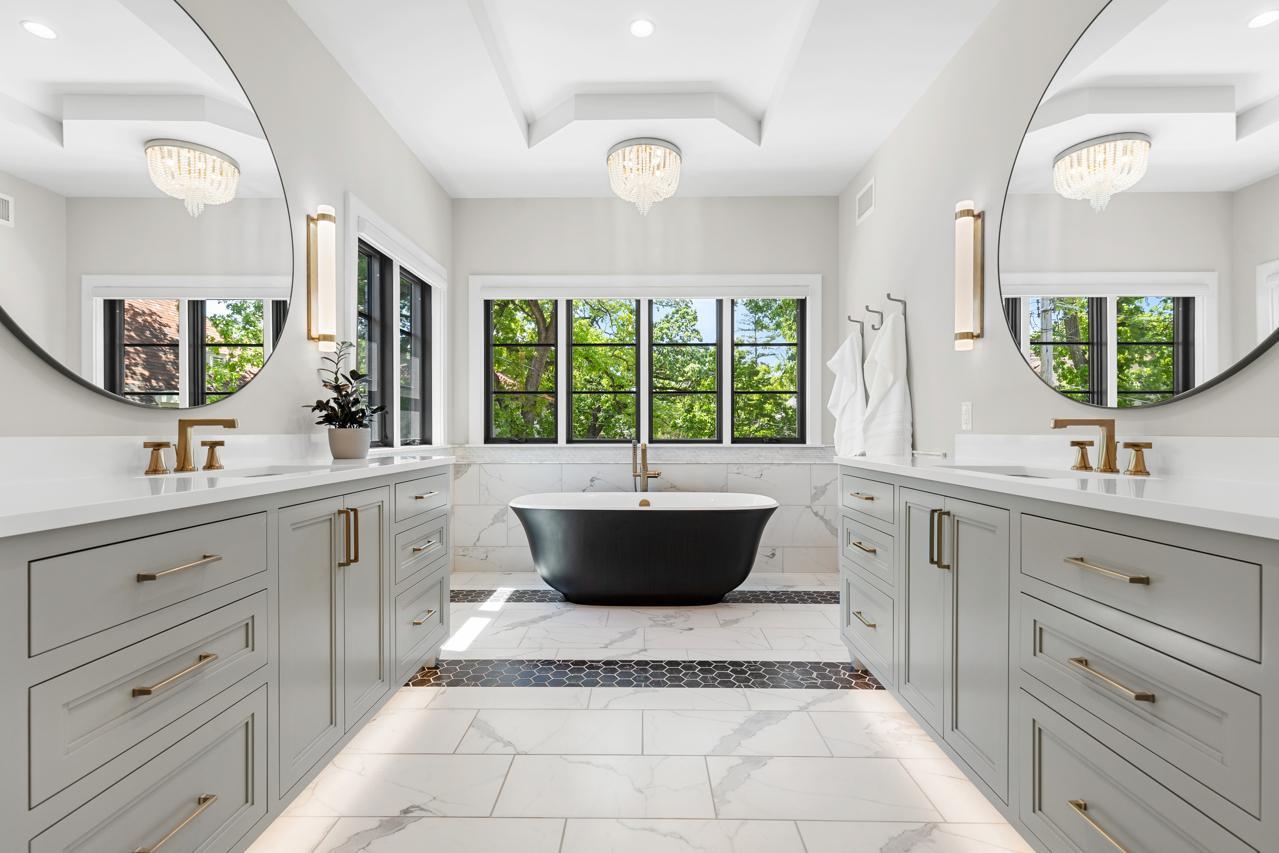 Primary Bath with Heated Floor