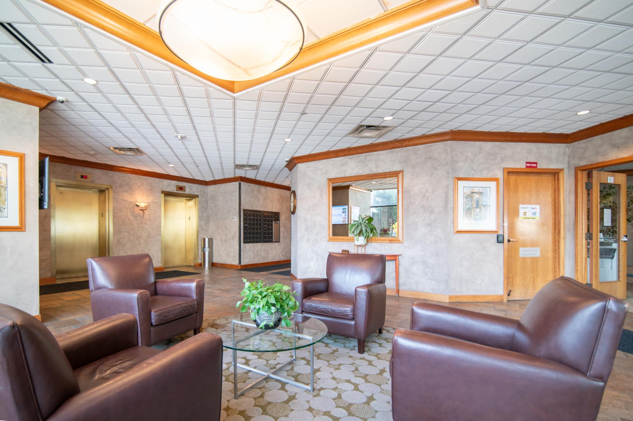 The Pointe features a large lobby, mailboxes and package room as well as office staff present daily.