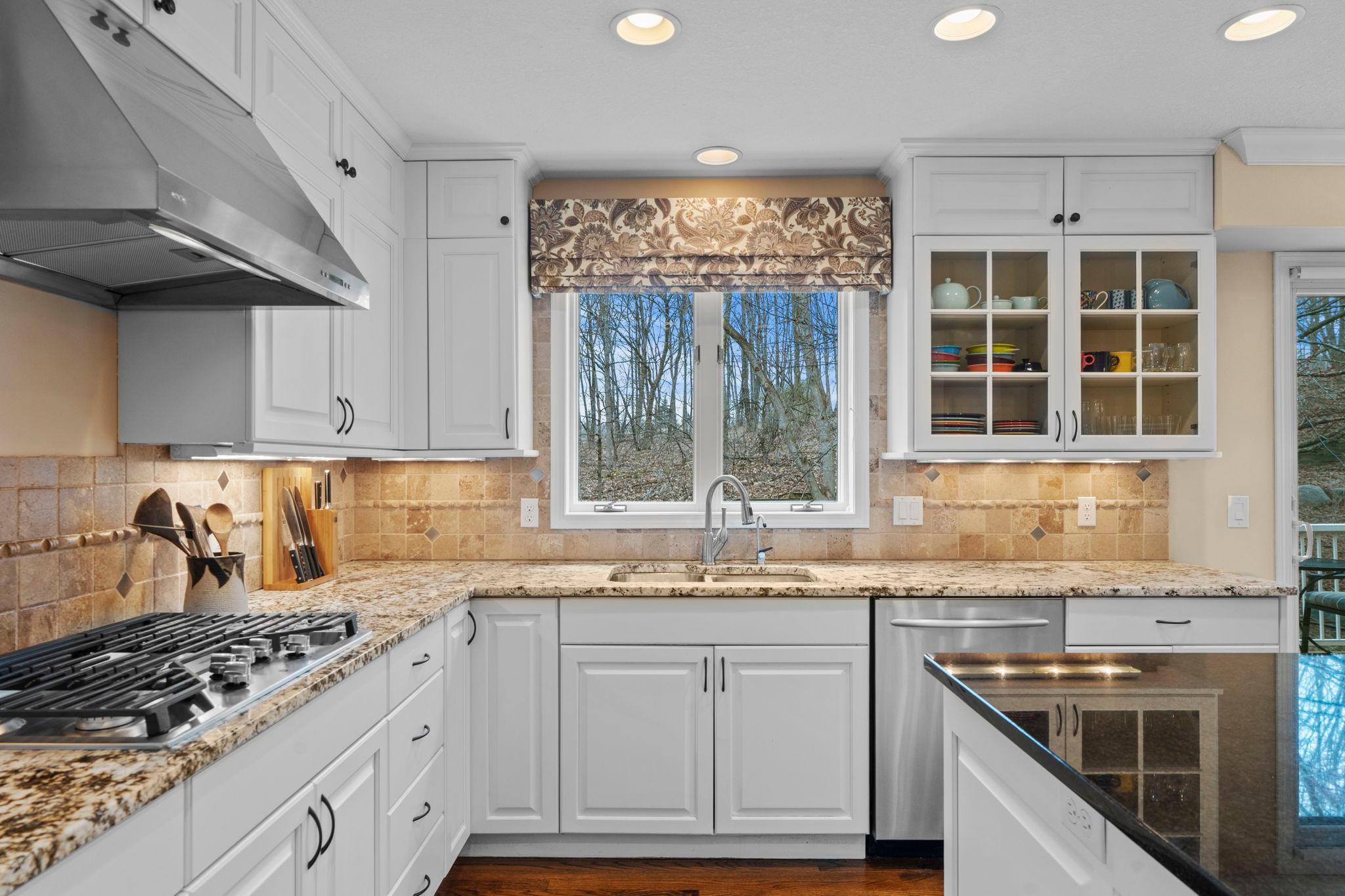 This kitchen has an abundance of counter space