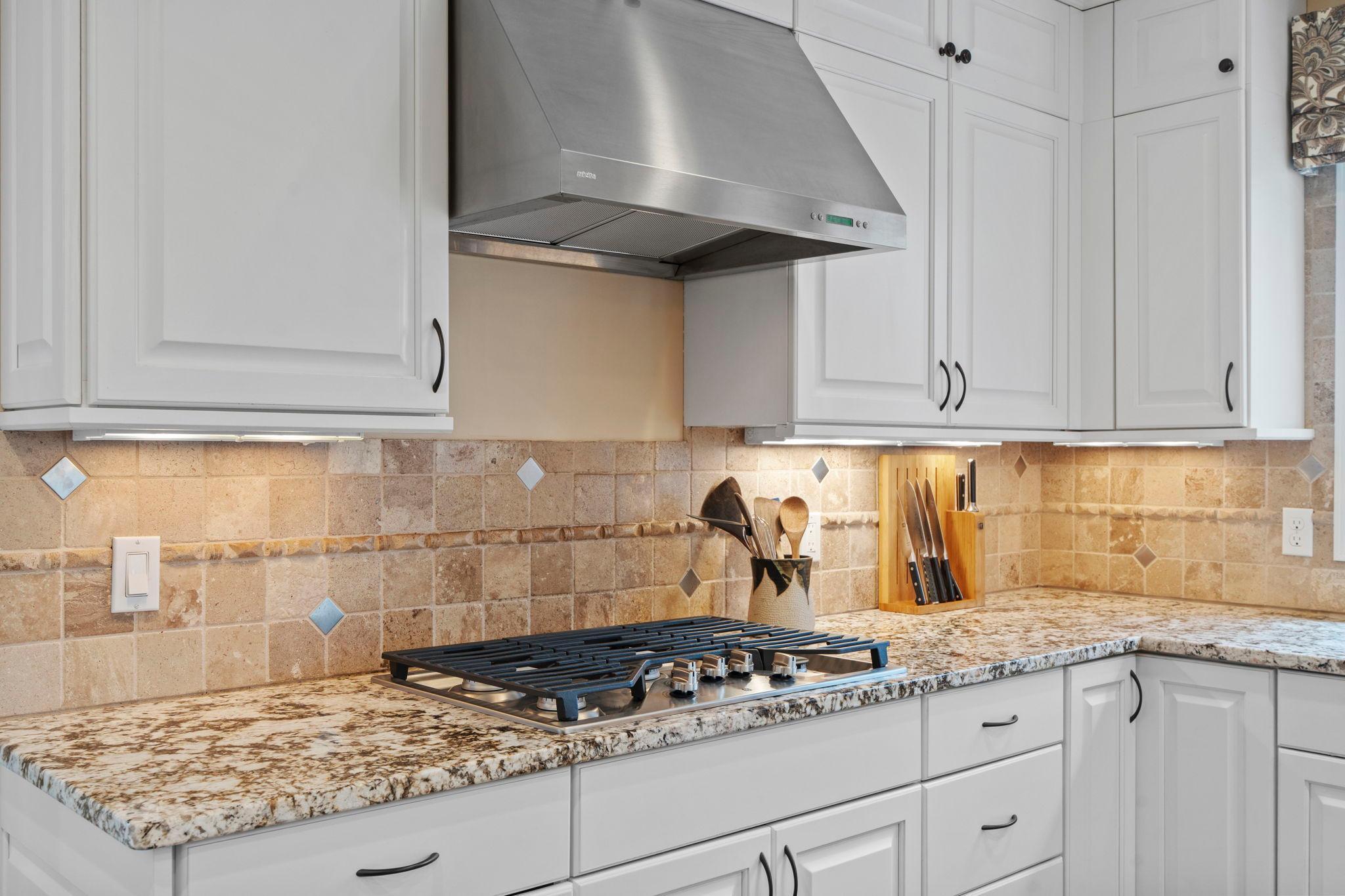 New 5 burner cooktop