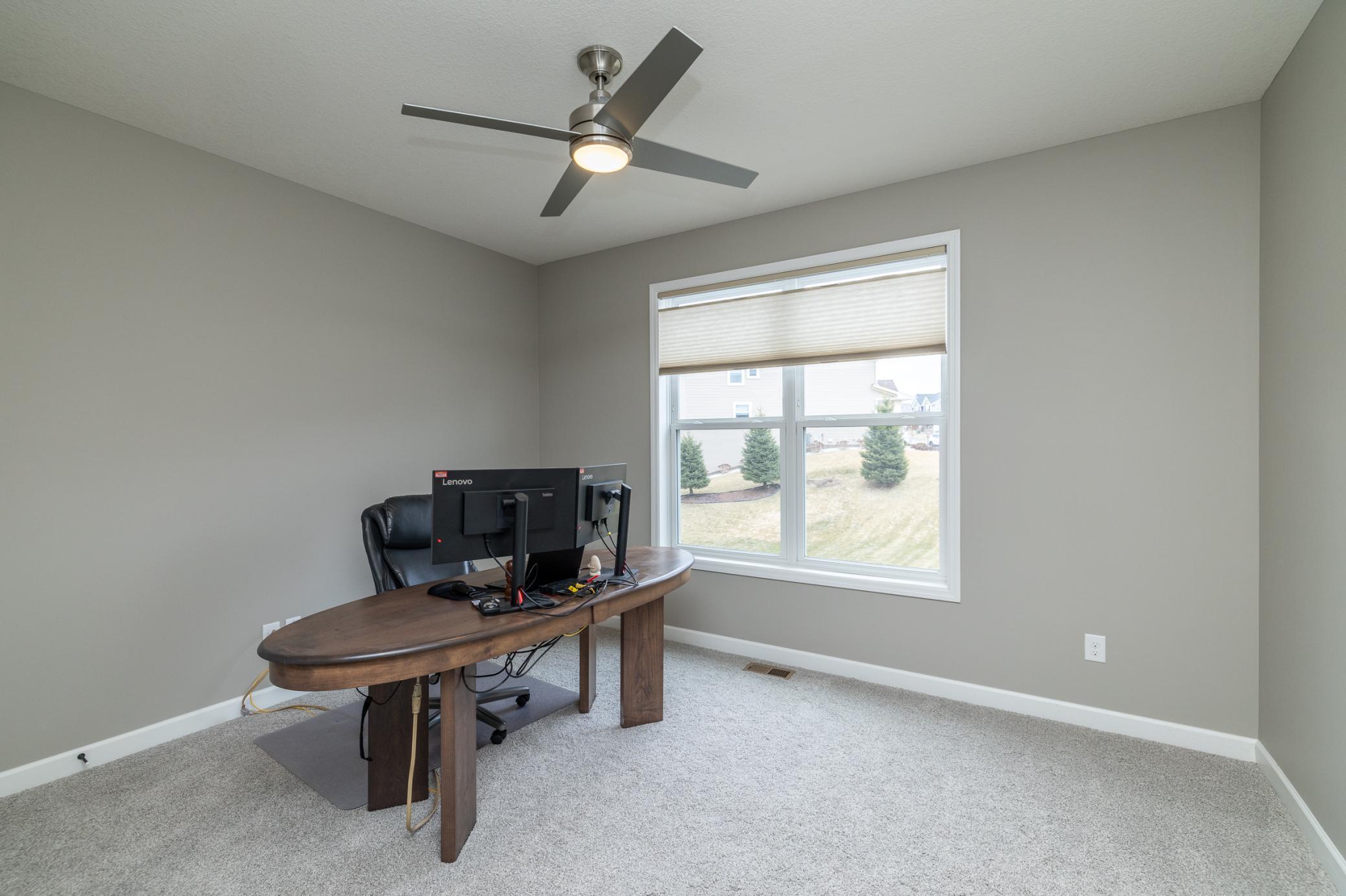 A main-floor mother-in-law suite with a 3/4 bath provides excellent flexibility for guests or multigenerational living.