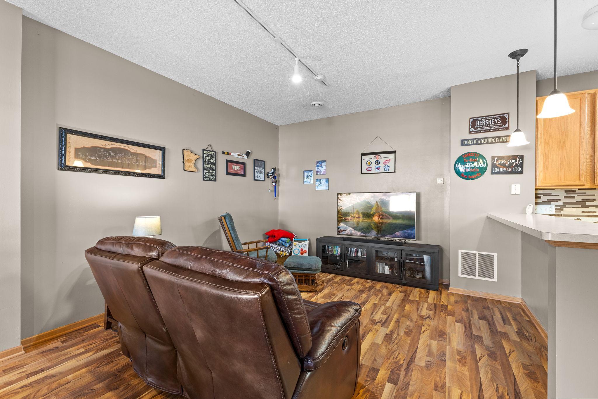 Generous living space with flexible layout options