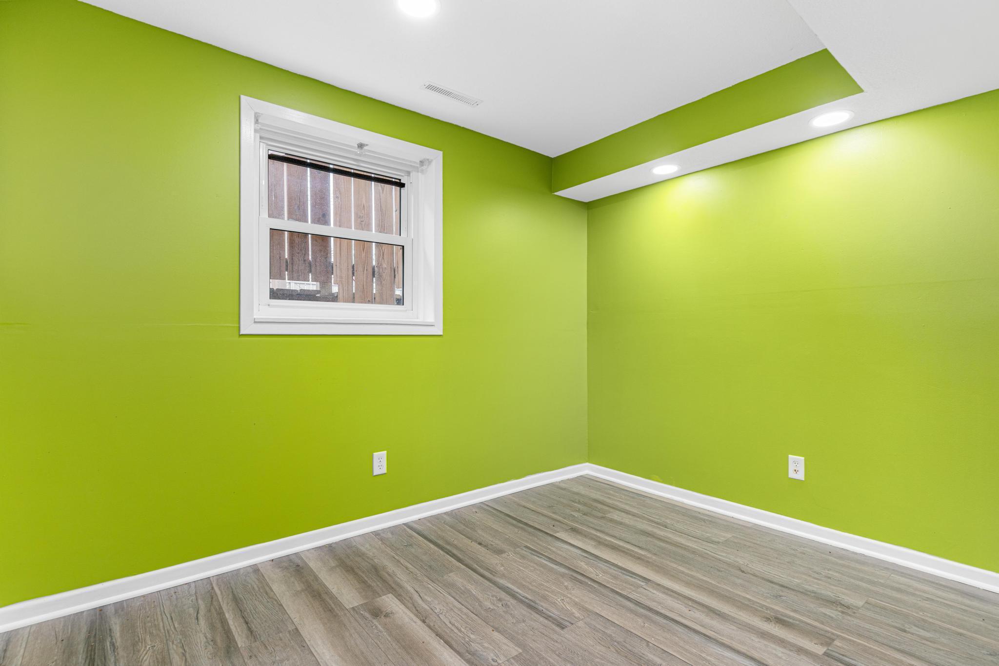 The 4th bedroom in the lower level.