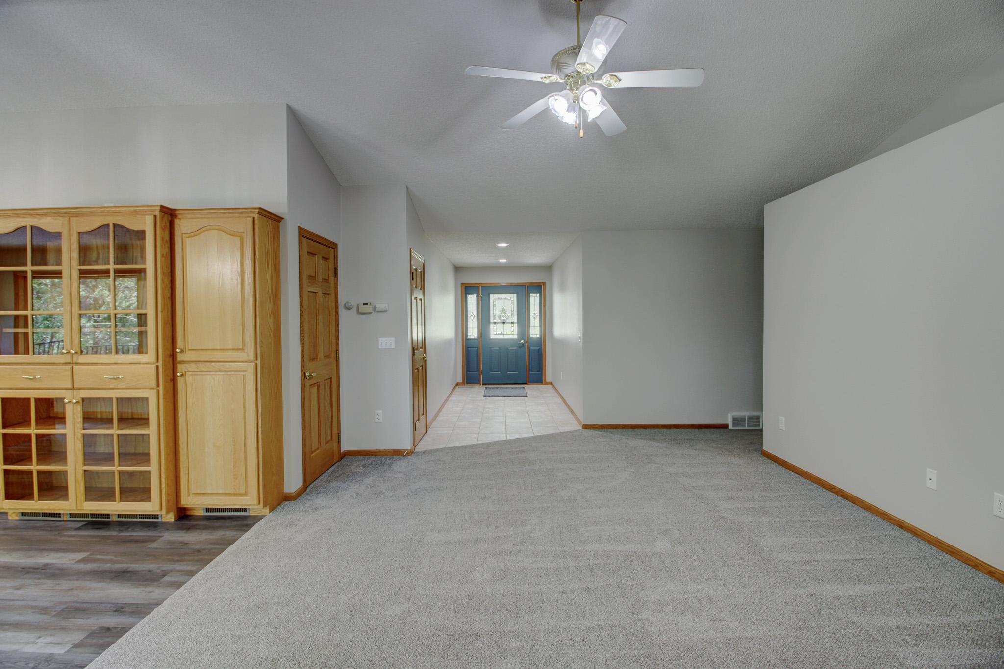 Living Room To Front Entry