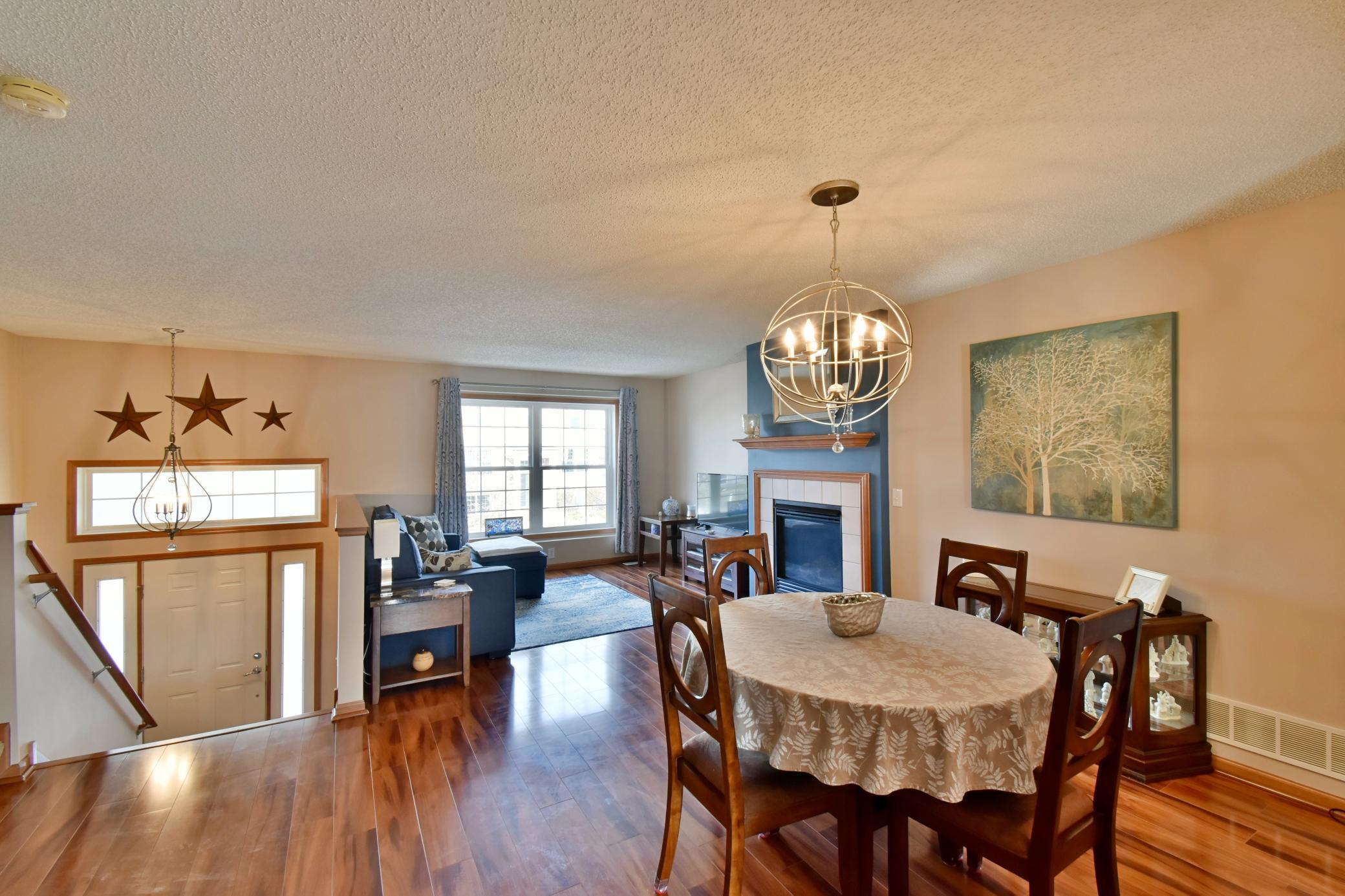 Open concept with formal dining room off the living room making it perfect for entertaining!