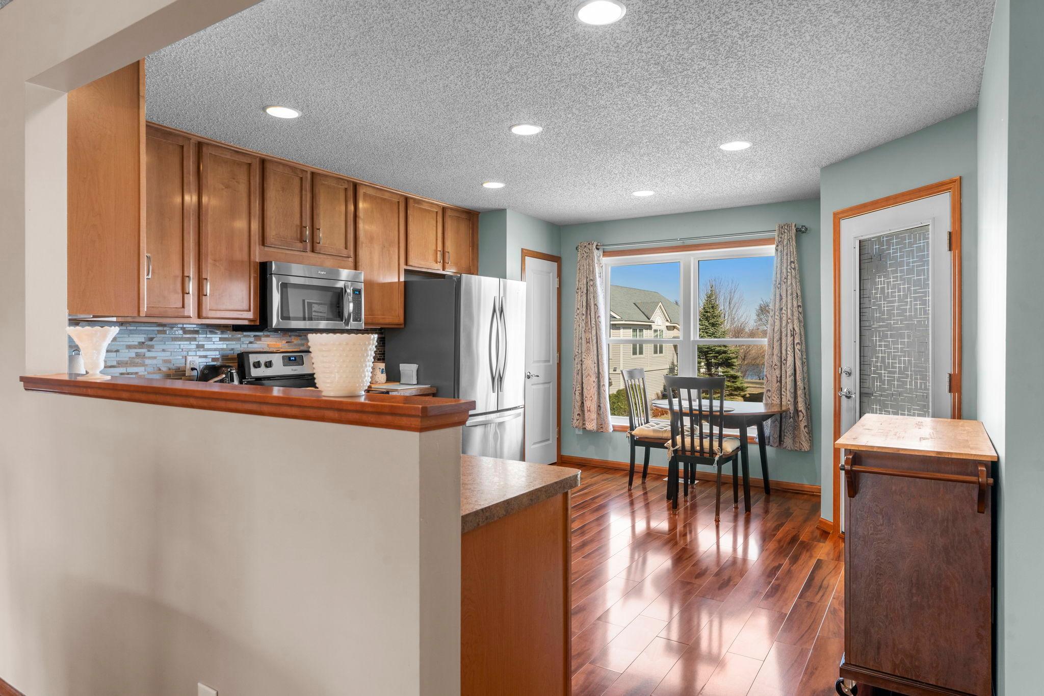 Spacious kitchen for family meals and entertaining