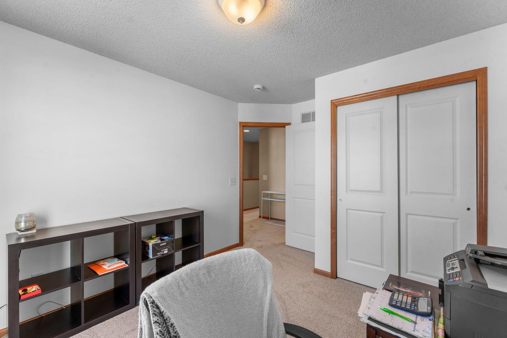 Spacious closet in this room too, and all new carpeting matches throughout the entire upper level!