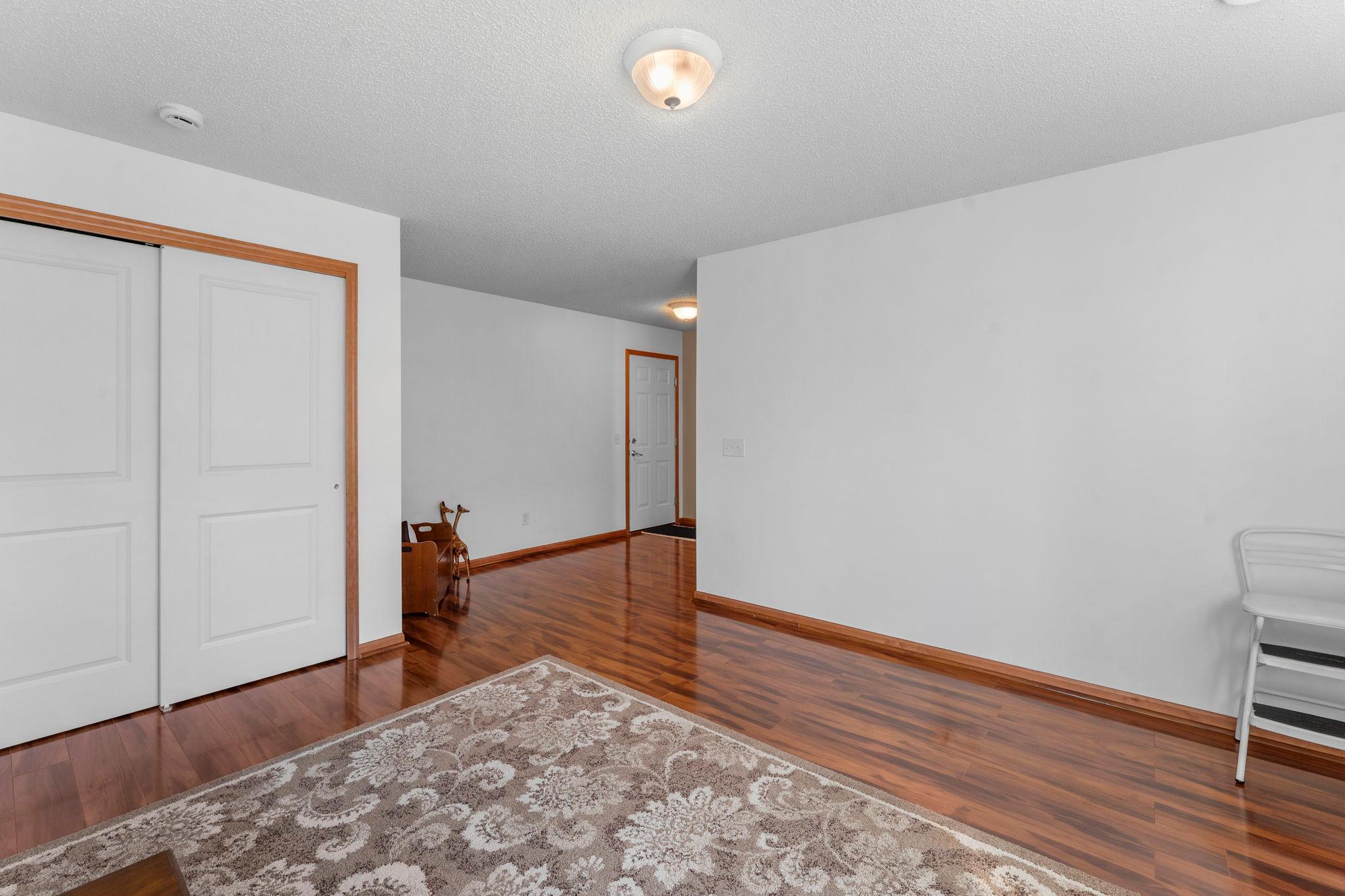 You could easily use this as a fourth bedroom by adding a small wall - added equity for you!