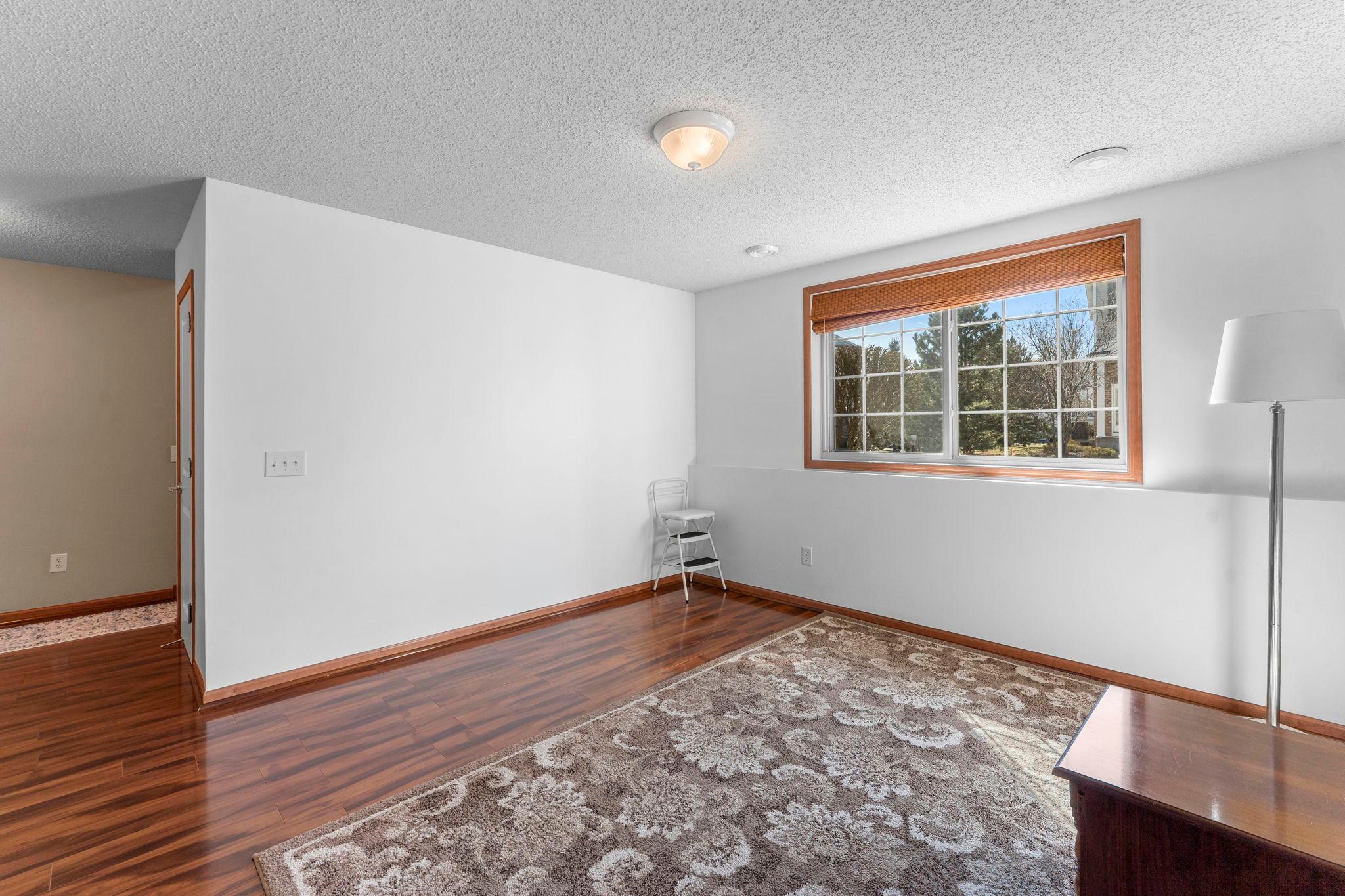 Flooring matches the main level flooring