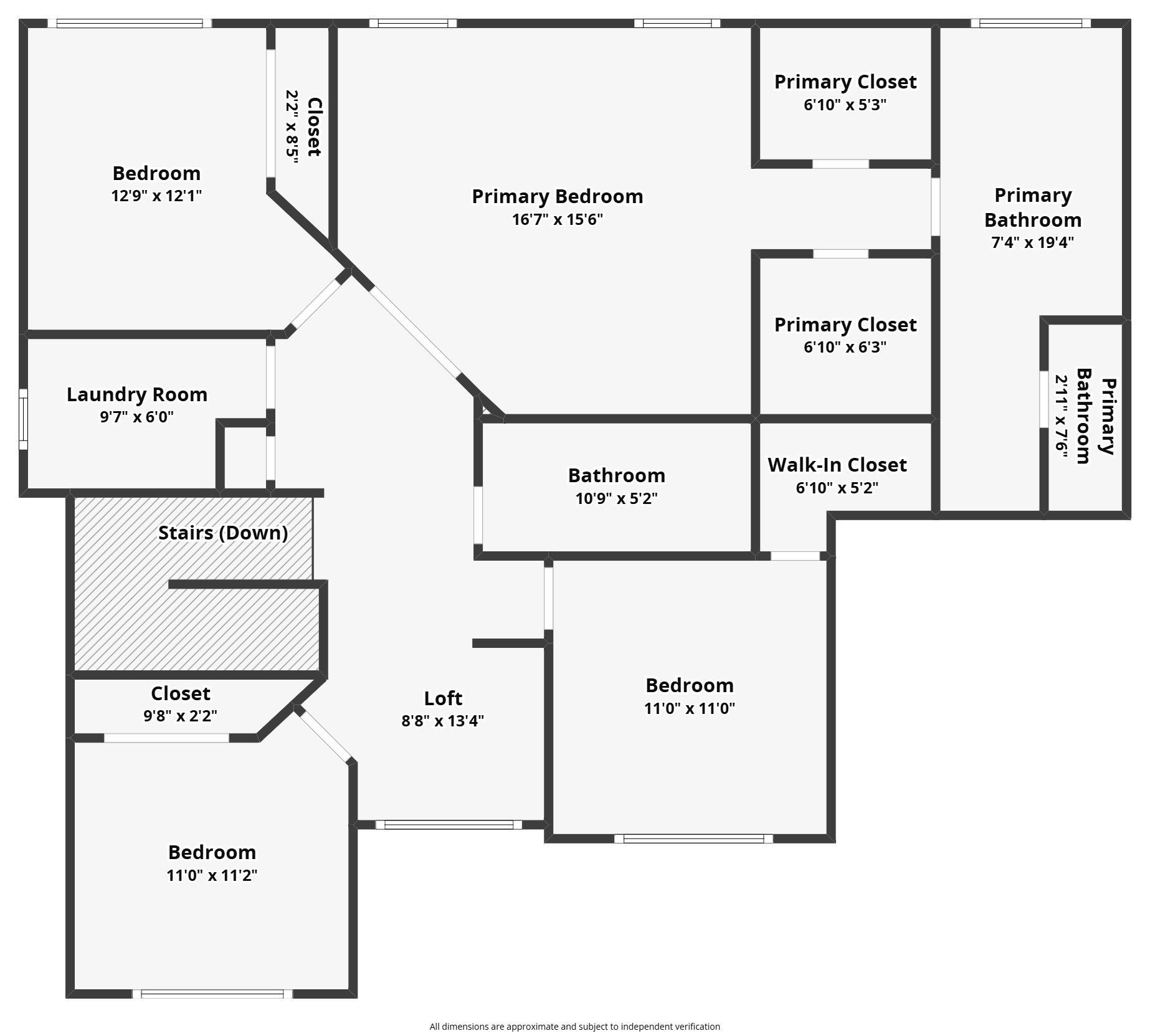 Floor Plan (Upper Level)