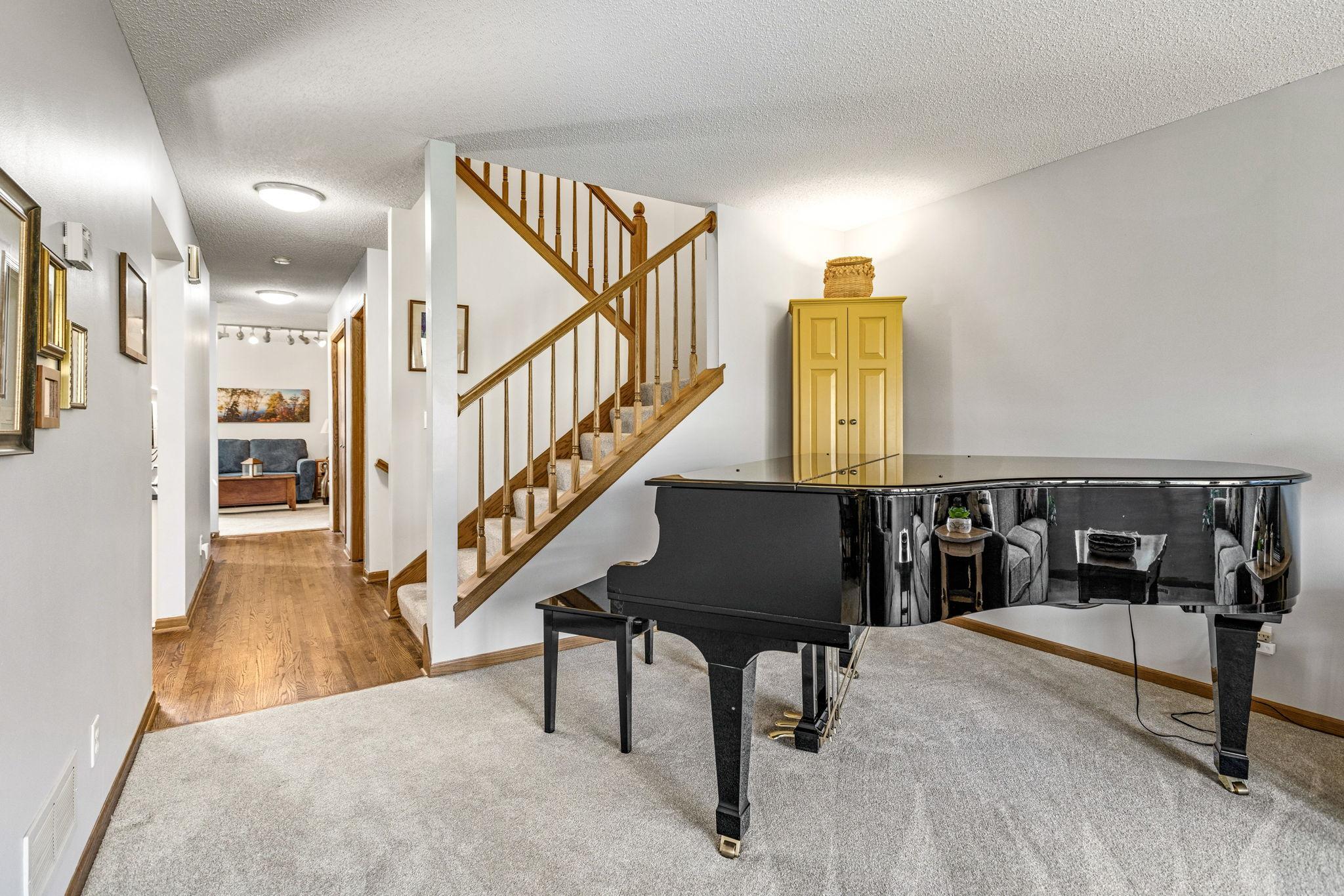 View of den/family room on main