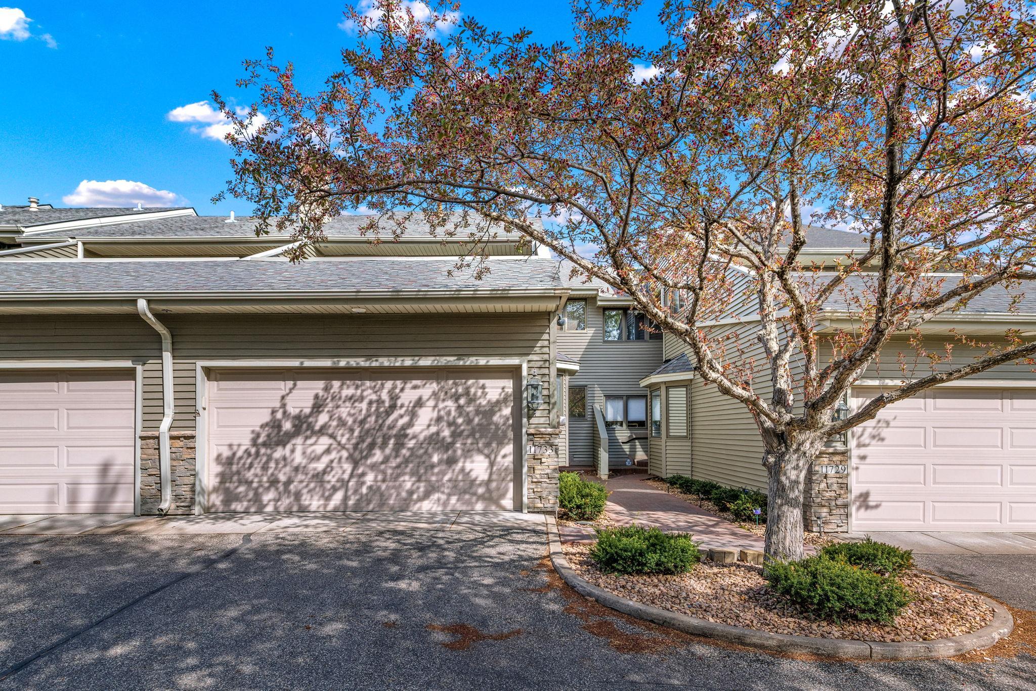Entrance on main level-feels almost like a single family home!