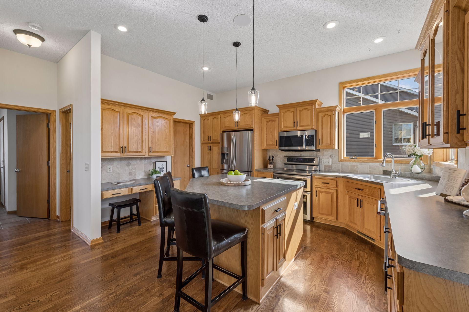 Walk-in pantry allows for tons of stroage
