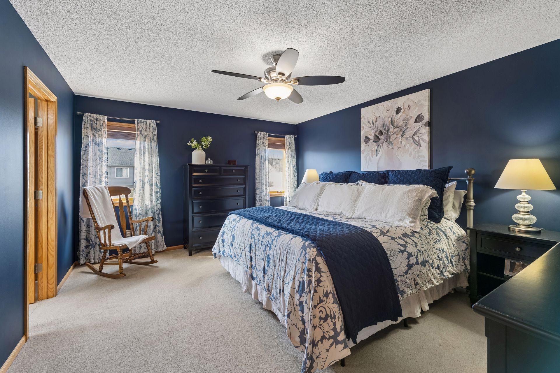 Generous sized primary bedroom