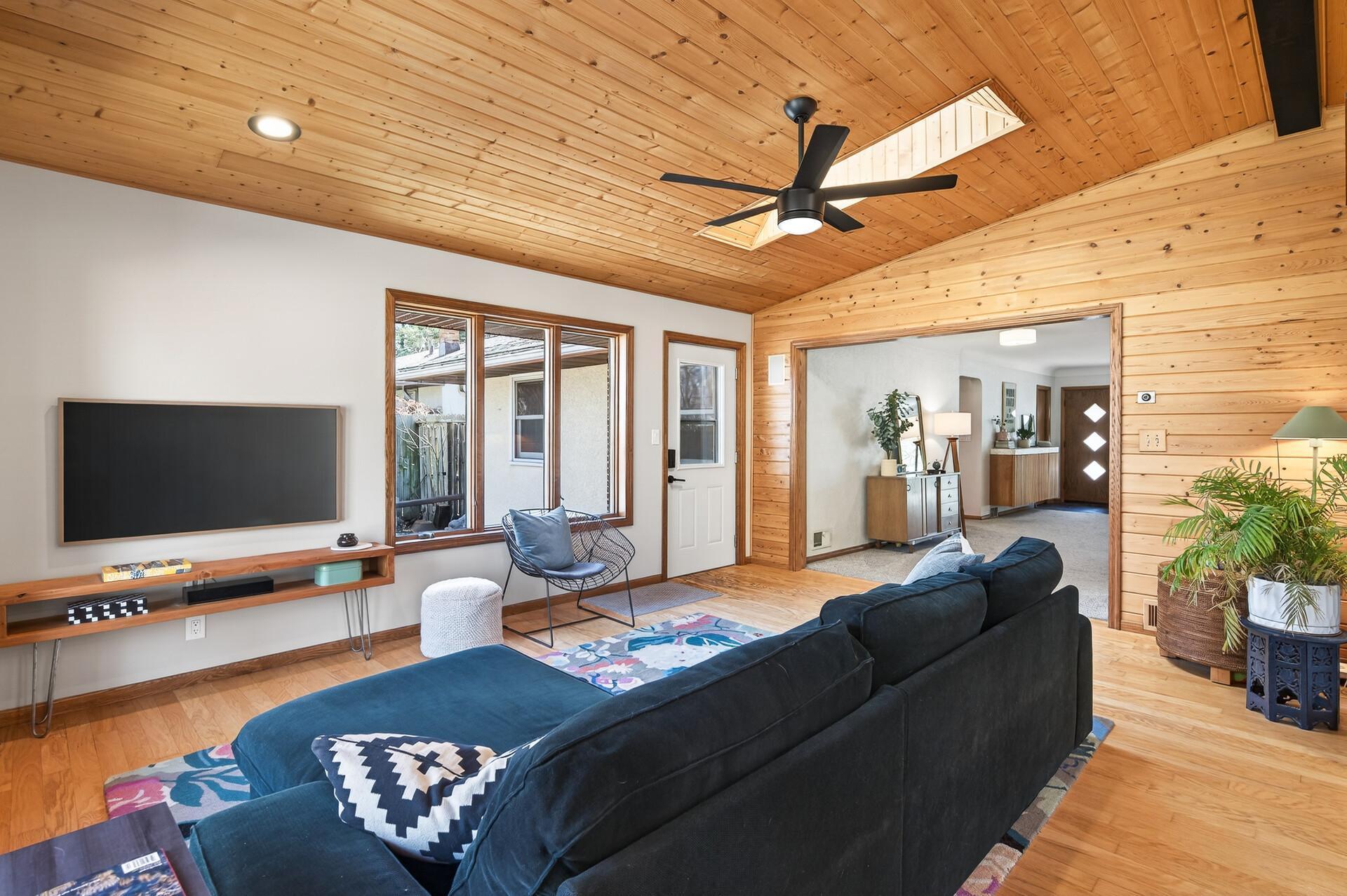 Relaxing sitting area